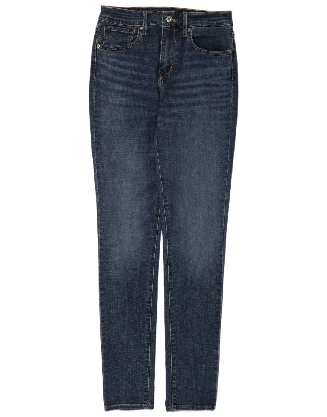 Levi's Damen Skinny Jeans W28 L32 Blaue Baumwolle