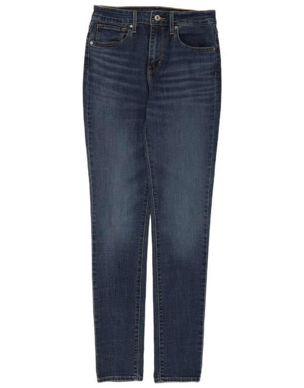 Levi's Damen Skinny Jeans W28 L32 Blaue Baumwolle