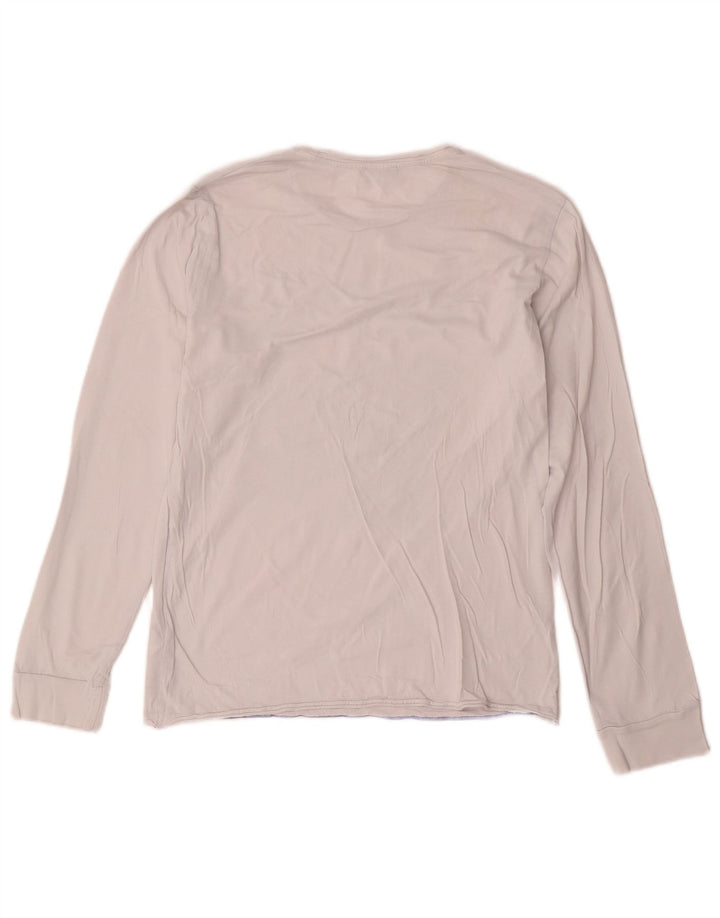 Diesel Langarmshirt mit Grafik für Mädchen, 15–16 Jahre, aus weißer Baumwolle