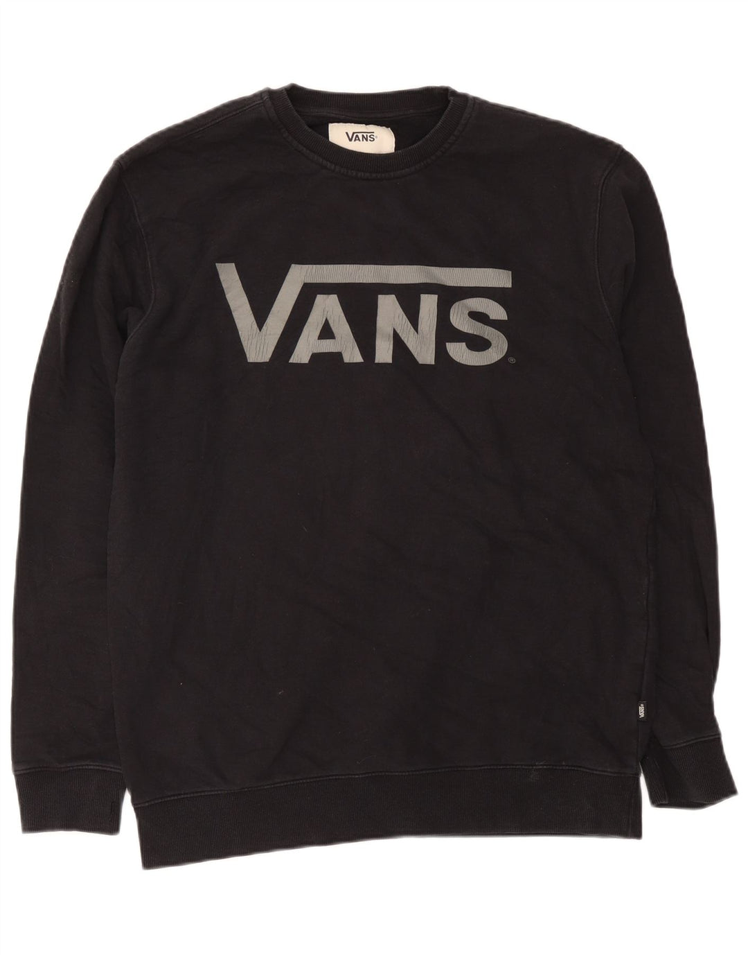 Vans Herren Graphic Sweatshirt Pullover XL Schwarz Baumwolle
