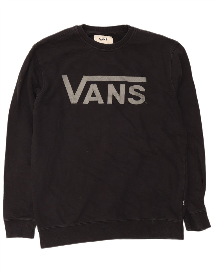 Vans Herren Graphic Sweatshirt Pullover XL Schwarz Baumwolle