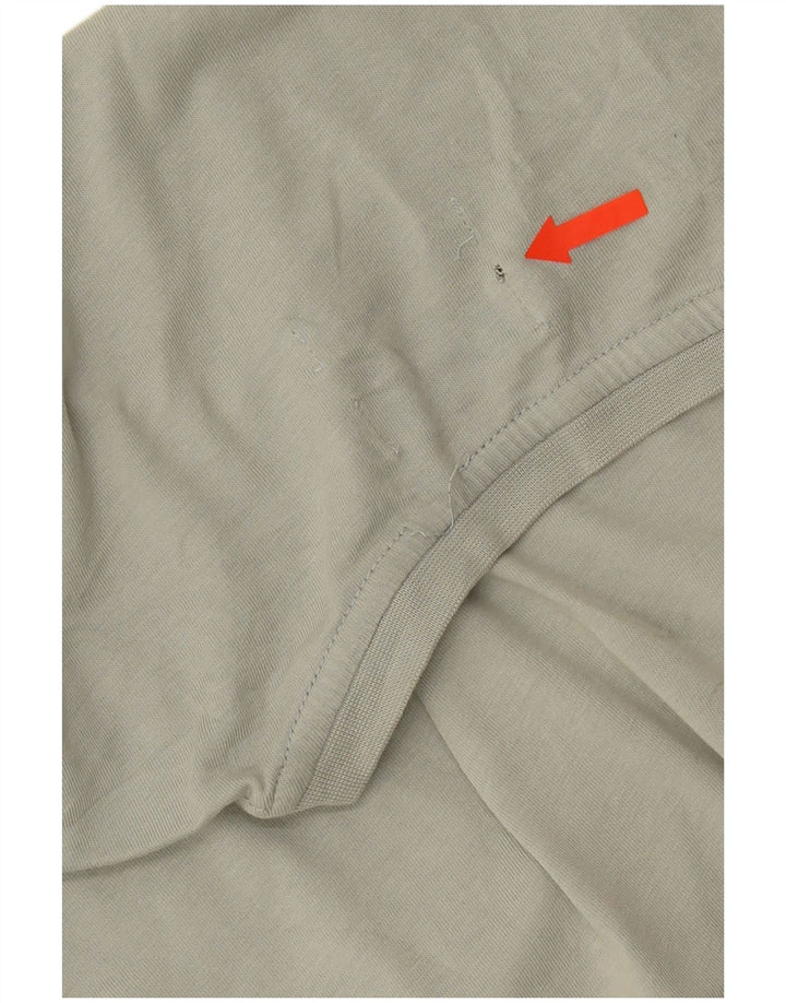 CALVIN KLEIN Herren T-Shirt Top Small Grau Baumwolle