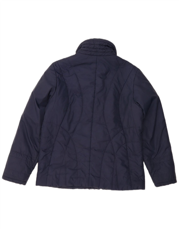 TOMMY HILFIGER Damen Wattierte Jacke UK 18 XL Marineblau