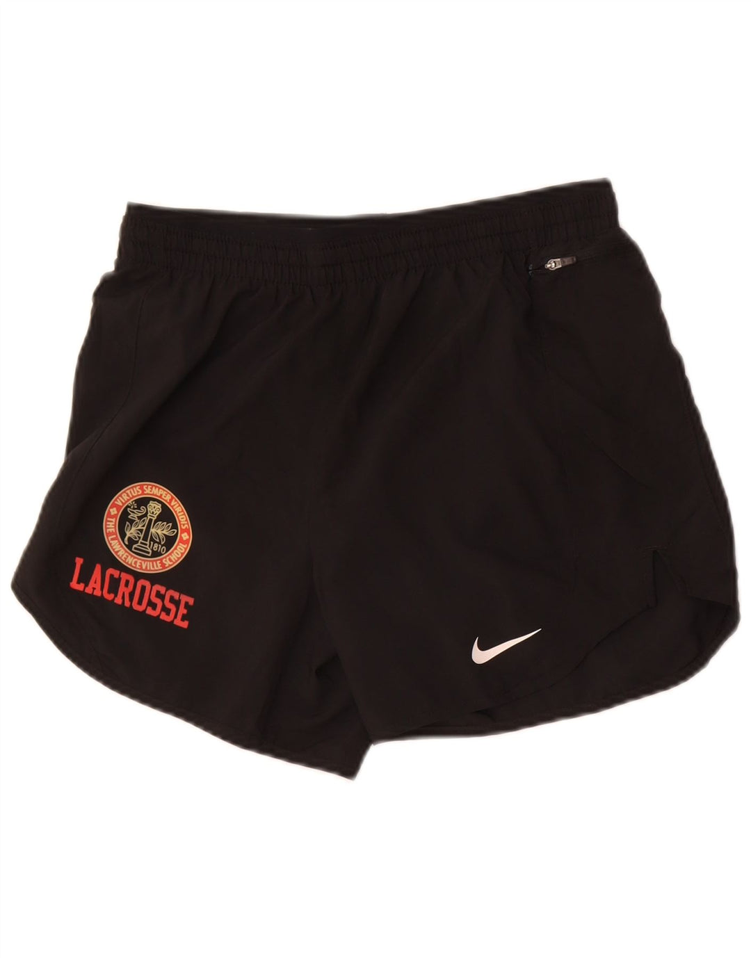 Nike Damen Dri Fit Sport Shorts UK 10 Small Schwarz Polyester