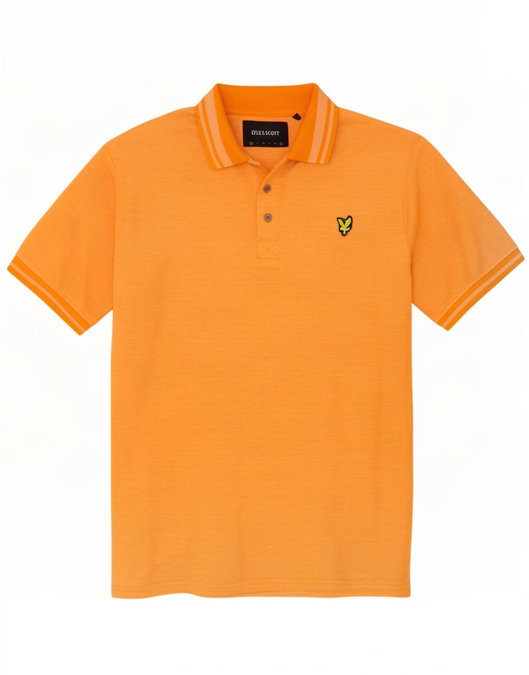 Lyle & Scott Herren Poloshirt 2XL Orange Baumwolle