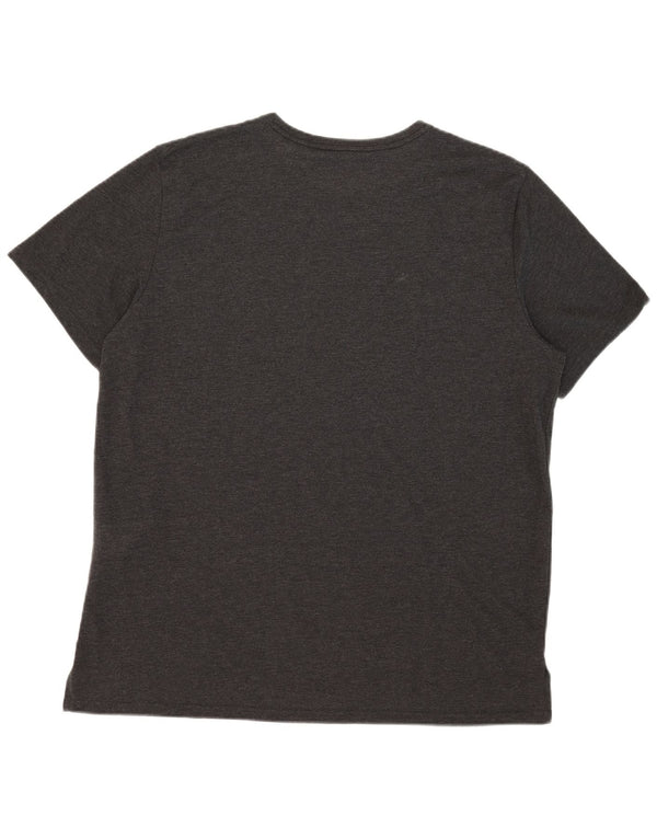 Nike Herren Dri Fit T-Shirt Top XL Grau Polyester
