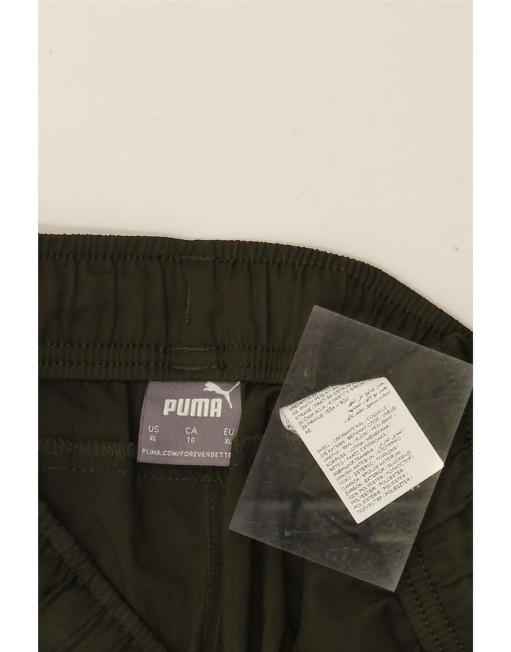 PUMA Herren Sportshorts XL Khaki Polyester