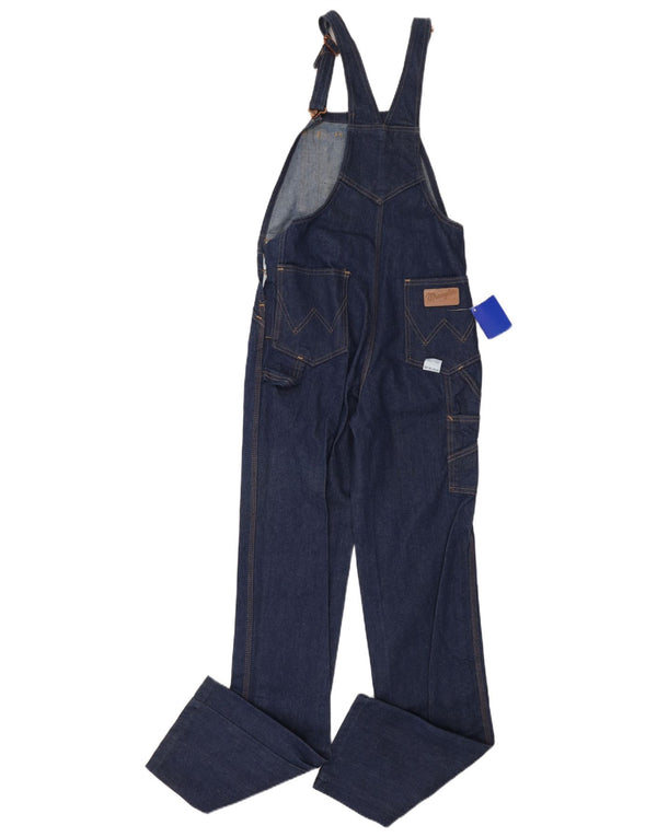 WRANGLER Herren-Latzhose, gerade Jeans, W29, L36, Marineblau, Baumwolle