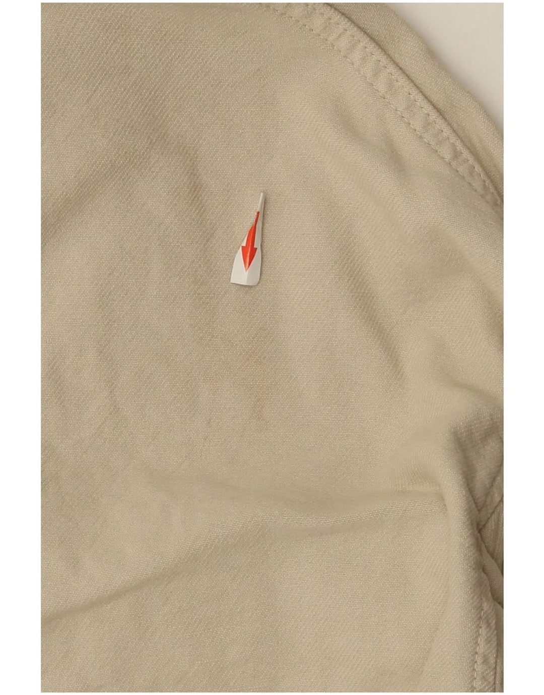 Übergroße Utility-Jacke von Zara für Damen, UK 10, kleine Khaki-Baumwolle