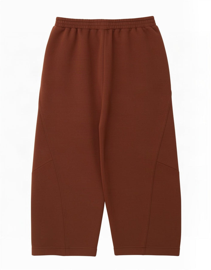 Marks & Spencer Crop-Trainingshose für Damen, UK 14, Größe L, braun, Polyester