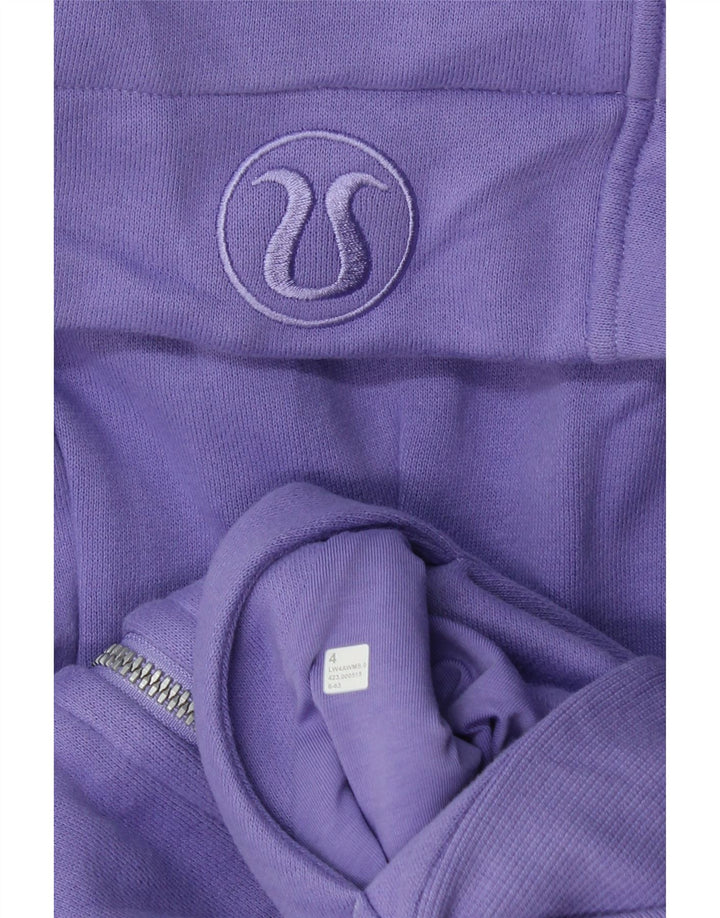 LULULEMON Damen-Kapuzenpullover mit Reißverschluss, US 4, klein, Lila