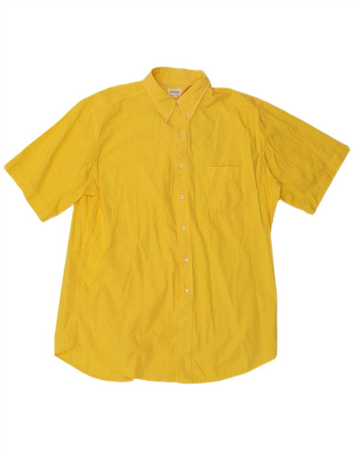 Benetton Herrenhemd XL Gelb
