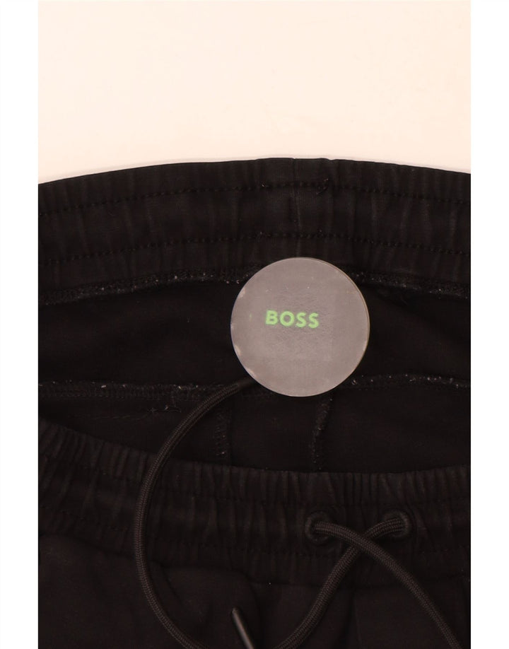 Hugo Boss Herren-Trainingshose, Jogginghose, Mittelschwarz