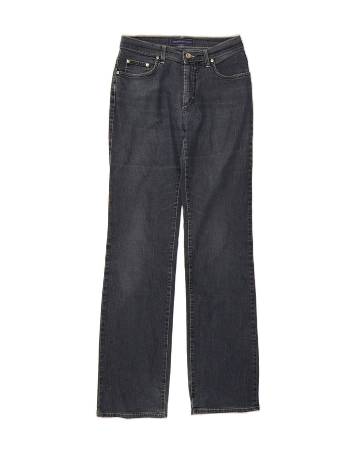TRUSSARDI Womens Straight Jeans W27 L32 Blue Cotton Vintage Trussardi and Second-Hand Trussardi from Messina Hembry 