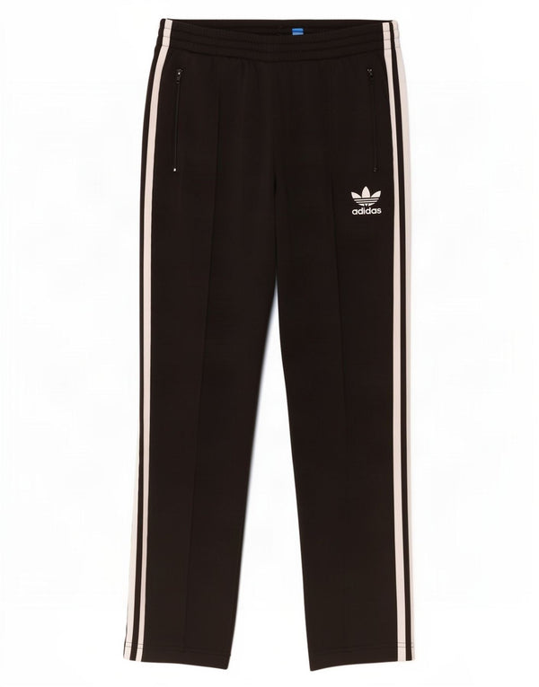Adidas Damen Trainingshose UK 10 Small Schwarz Polyester