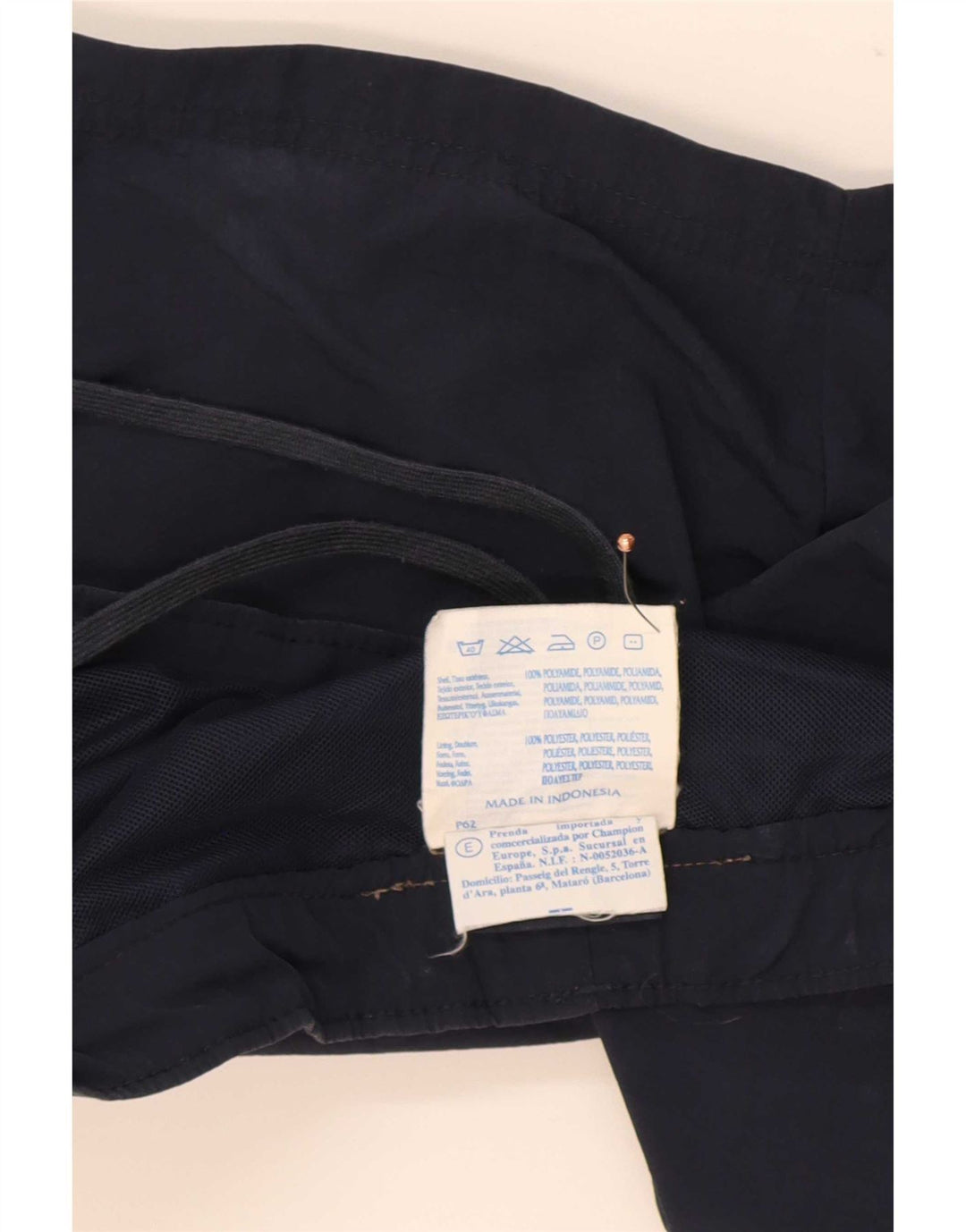 Champion Herren-Sportshorts, mittelgroß, marineblau, Polyamid
