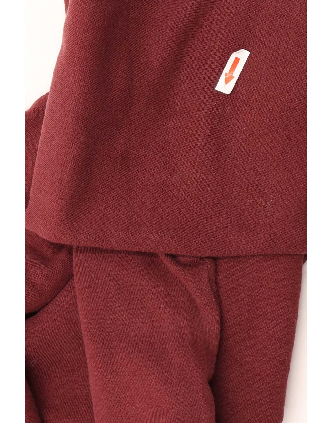 Ted Baker Herren-Sweatshirt mit Grafik, Größe 5, XL, burgunderrote Baumwolle