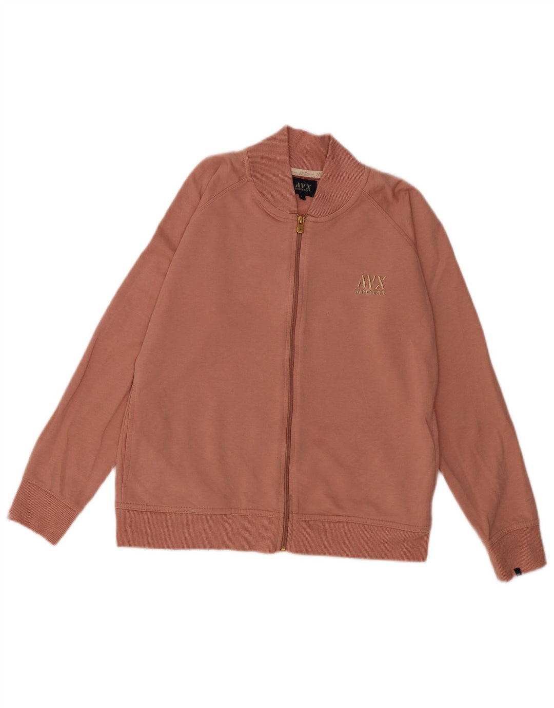 Avirex Damen-Trainingsanzug-Top-Jacke, UK 14, Größe L, Rosa, Baumwolle