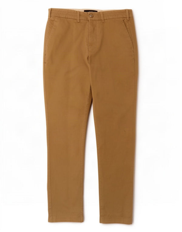 Abercrombie & Fitch Herren Skinny Chino Hose W29 L30 Beige Baumwolle