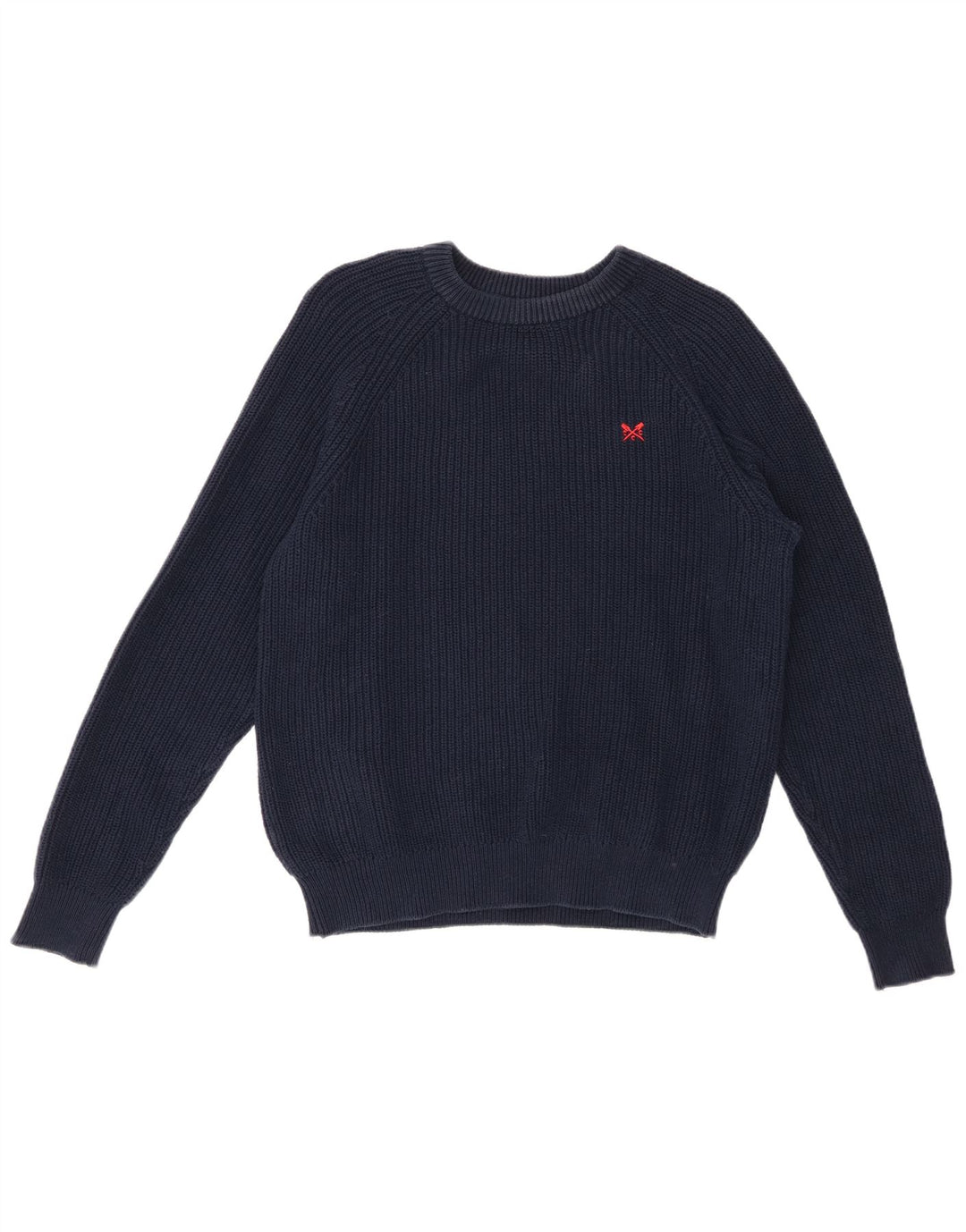 CREW CLOTHING Damen-Pullover mit U-Boot-Ausschnitt, Gr. 14, mittleres Marineblau