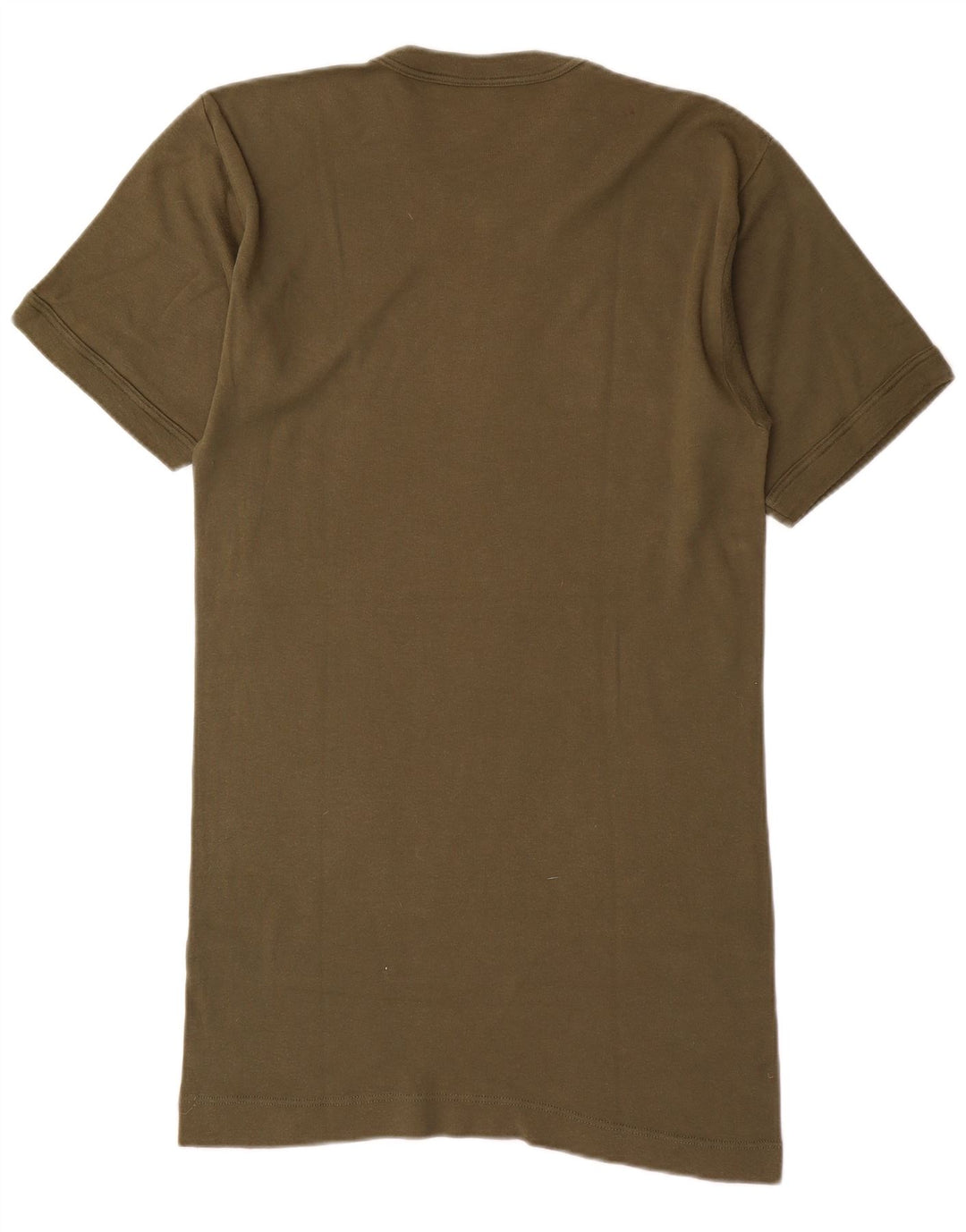 Vintage Herren T-Shirt Top Medium Khaki Baumwolle