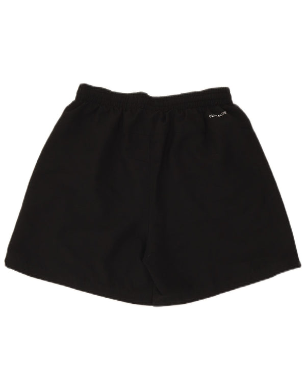 Adidas Sportshorts für Jungen, 15–16 Jahre, schwarzes Polyester