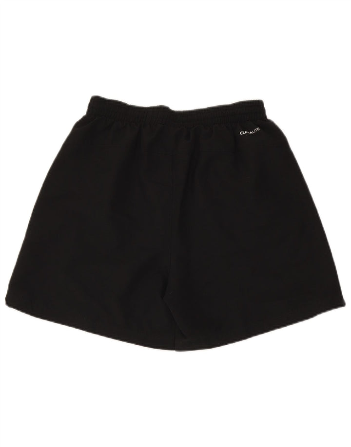Adidas Sportshorts für Jungen, 15–16 Jahre, schwarzes Polyester