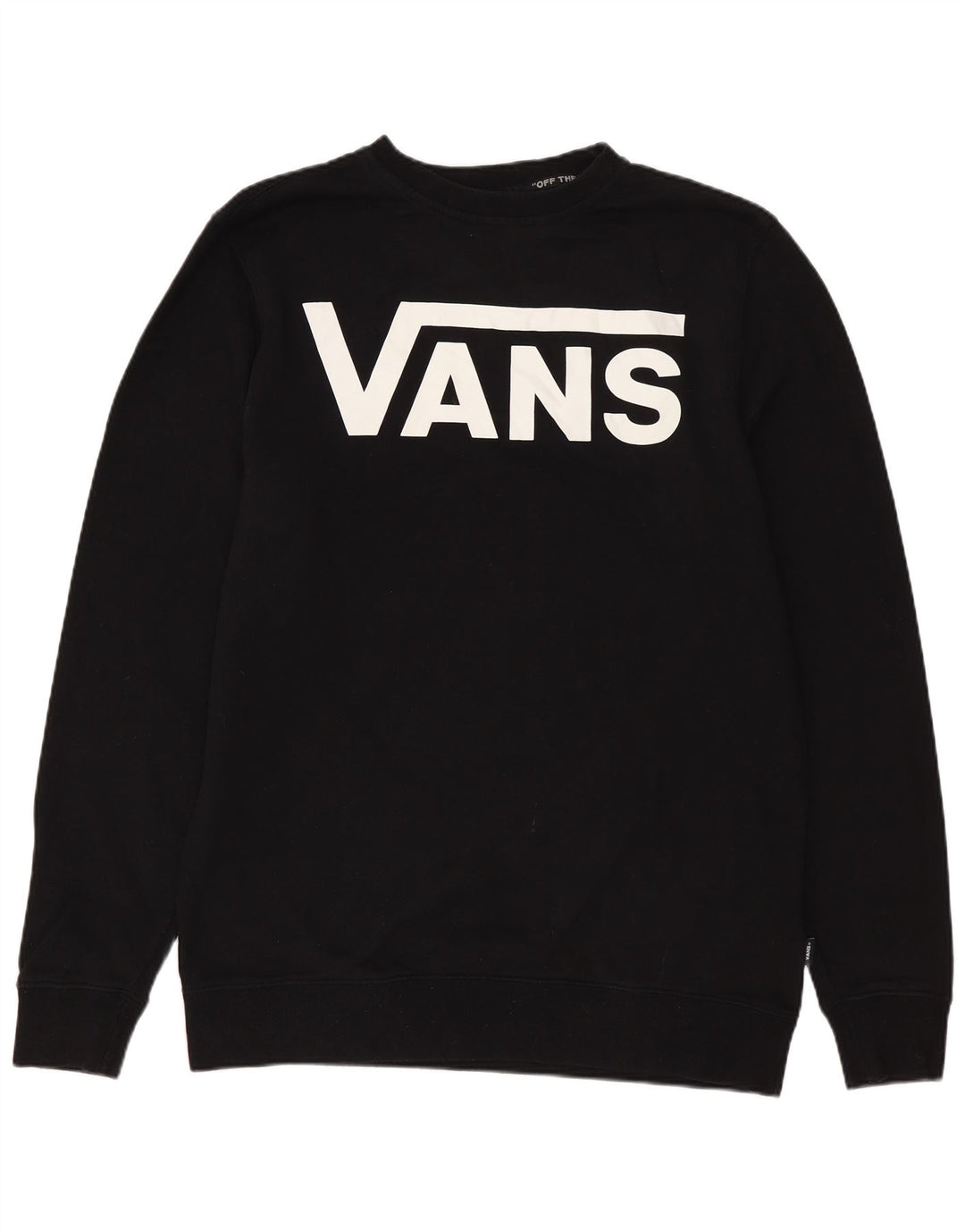 VANS Herren-Sweatshirt mit Grafik, Größe S, Schwarz