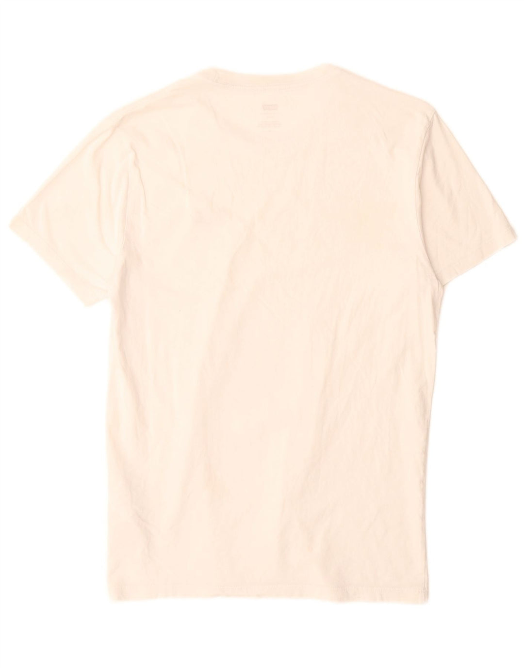 Levi's Slim T-Shirt-Oberteil für Herren aus mittelweißer Baumwolle