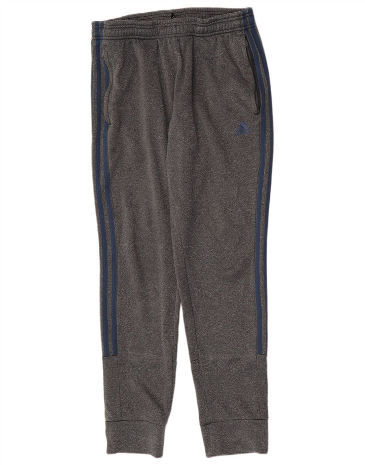 Adidas Herren Climawarm Trainingshose Jogger Mittelgraues Polyester