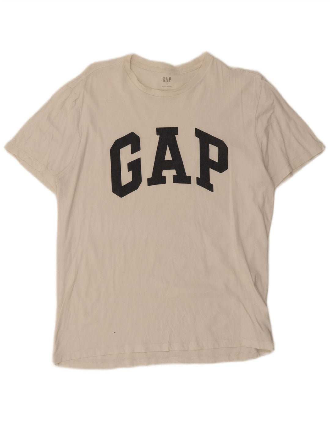 Gap Herren-T-Shirt mit Grafik, mittelweiße Baumwolle