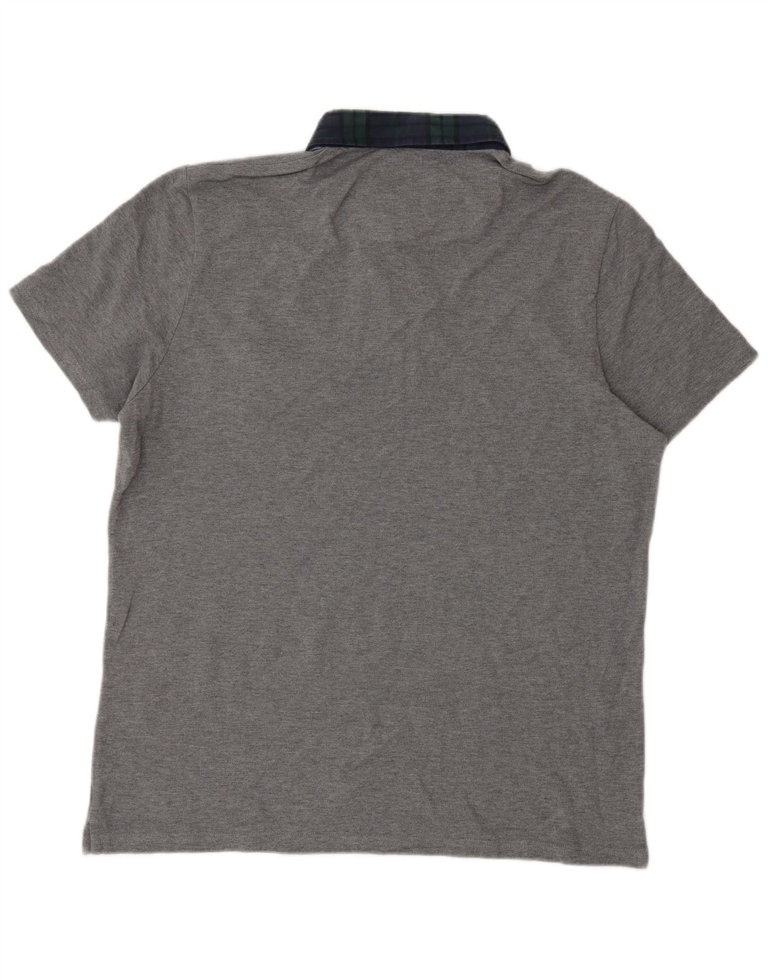 Lyle & Scott Herren Rugby-Poloshirt, große graue Baumwolle