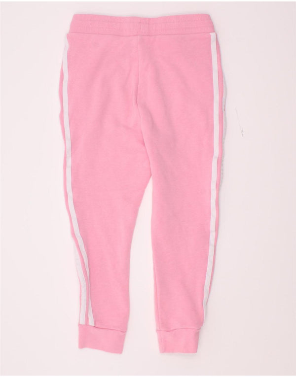 Adidas Mädchen-Trainingshose, Jogginghose, 5–6 Jahre, rosa Baumwolle