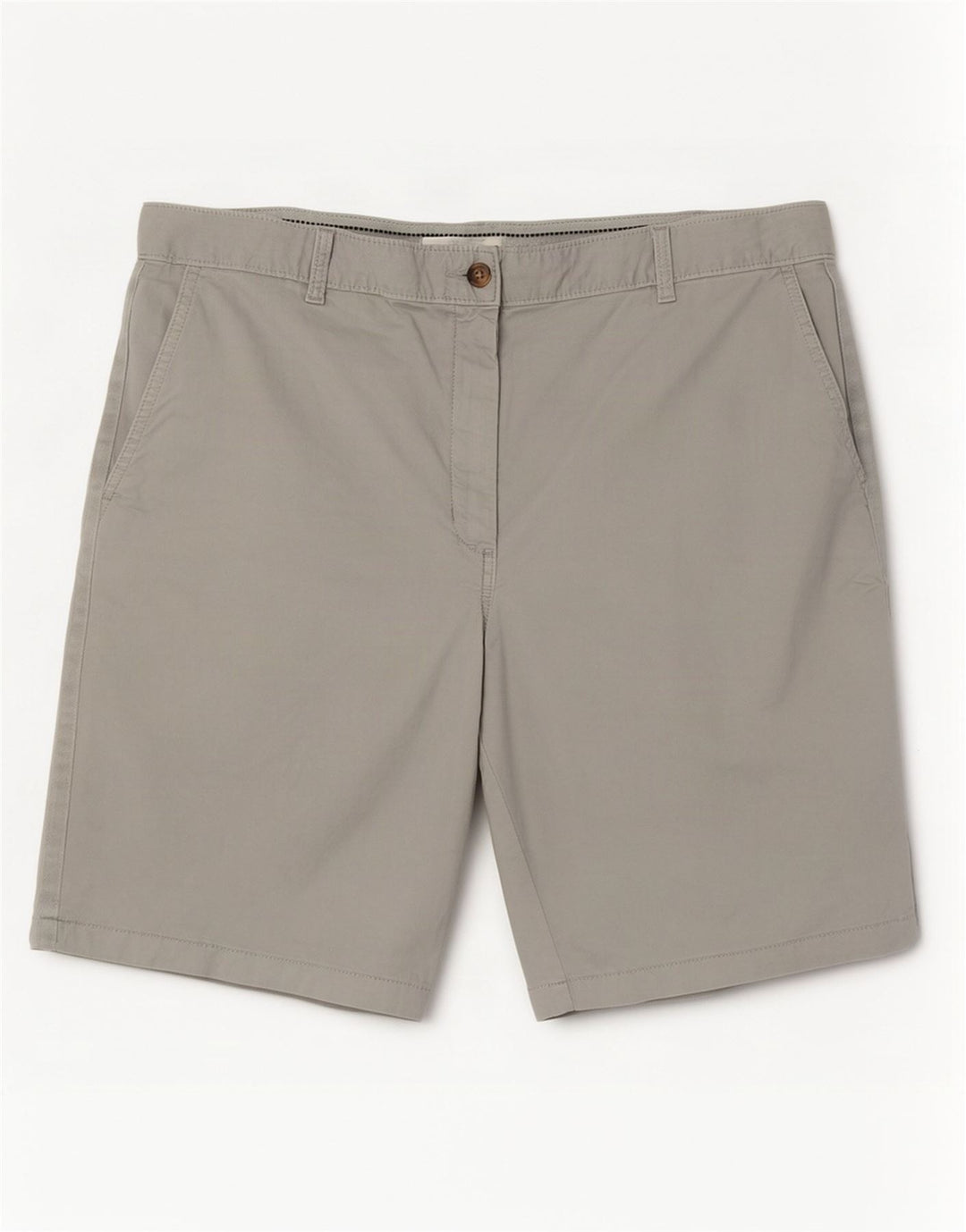 Marks & Spencer Damen Chinoshorts UK 16 Large W36 Graue Baumwolle