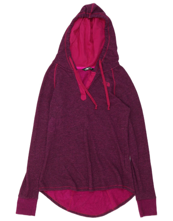 The North Face Damen Kapuzenpullover UK 10 Small Lila Polyester