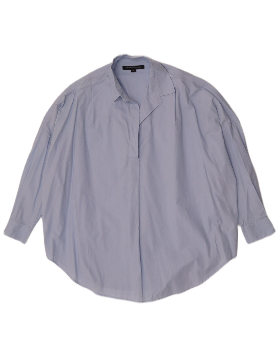 French Connection Damen-Pullovershirt mit 3/4-Ärmeln, Gr. 10, Blau