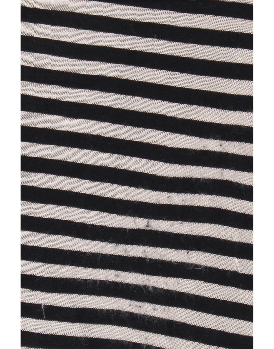 BENETTON Damen-Blusenoberteil mit 3/4-Ärmeln, Größe S, Marineblau, nautisch