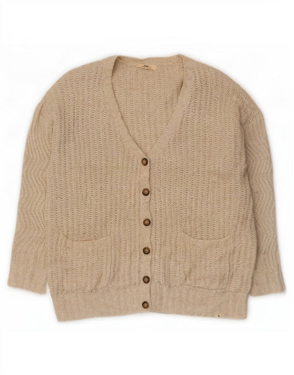 Rip Curl Damen-Strickjacke in Übergröße, Gr. 14, mittelbeige
