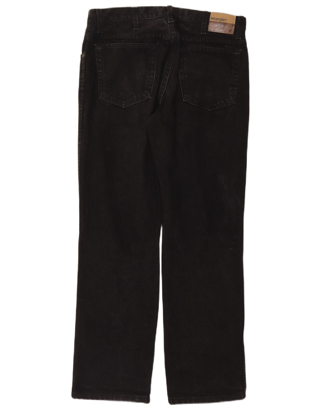 Wrangler Herren-Jeans mit normaler Passform, gerade Passform, W34, L32, schwarze Baumwolle