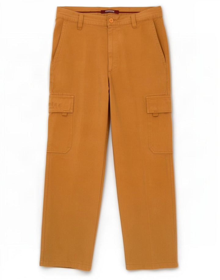 Carrera Herren gerade Cargohose W32 L29 Beige
