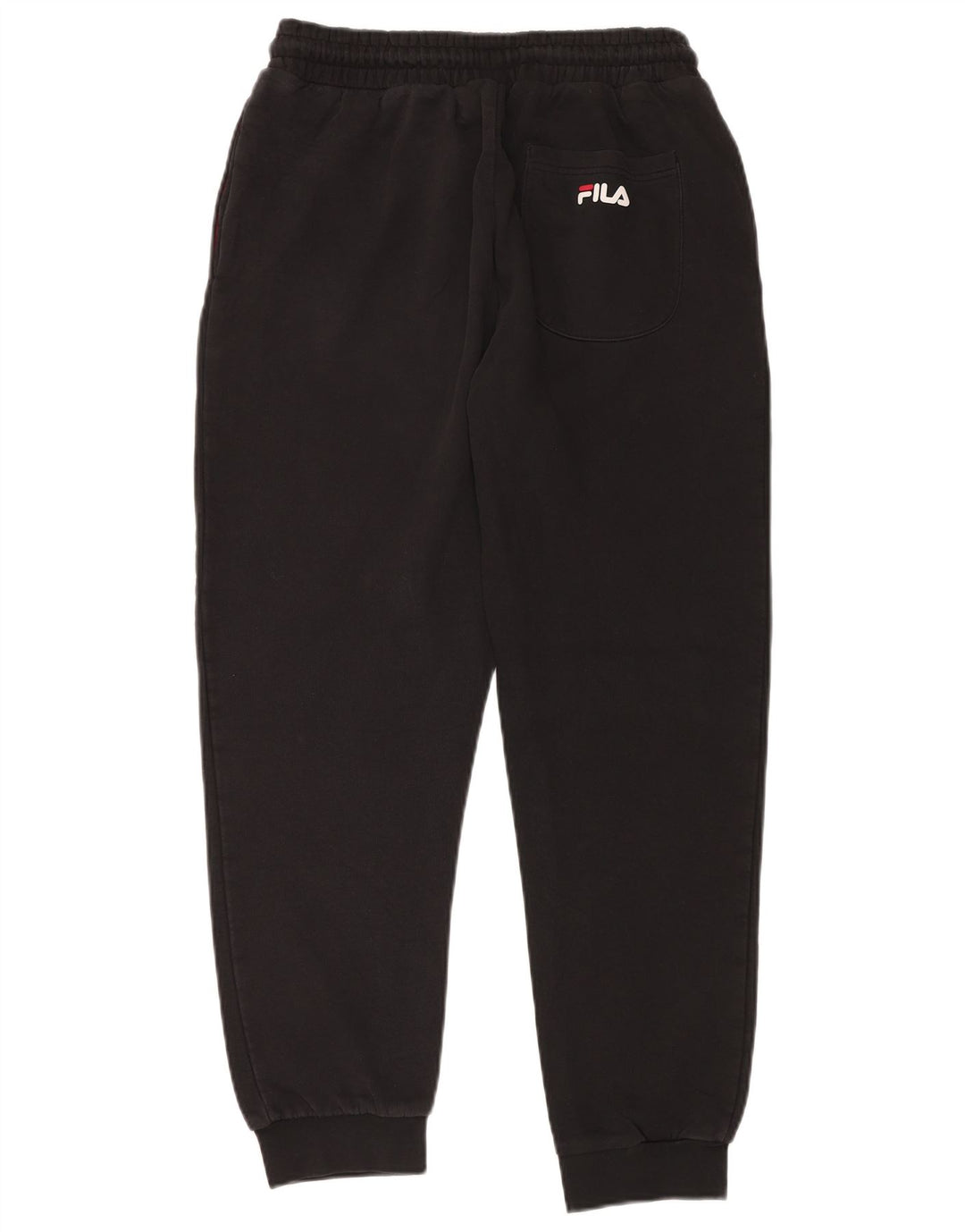 Fila Herren-Trainingshose, Jogginghose, groß, schwarze Baumwolle