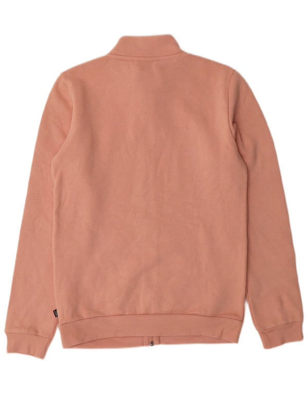 Puma Girls Graphic Tracksuit Top Jacket 15-16 Years Pink Colourblock Cotton