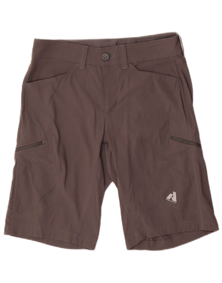 EDDIE BAUER Herren Cargoshorts W30 Mittelgraues Nylon