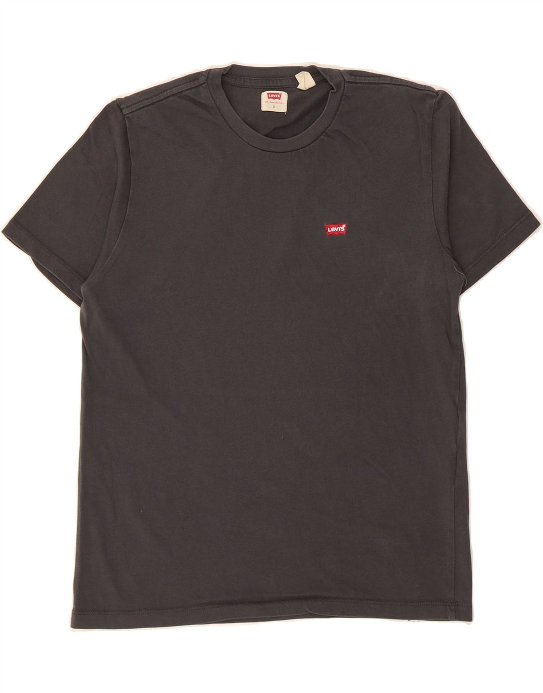 LEVI'S Mens T-Shirt Top Small Grey Cotton Vintage Levi's and Second-Hand Levi's from Messina Hembry 