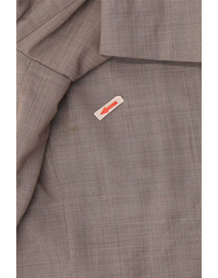 Marks & Spencer Herren-Blazer mit 2 Knöpfen, UK 48, 2XL, graue Wolle