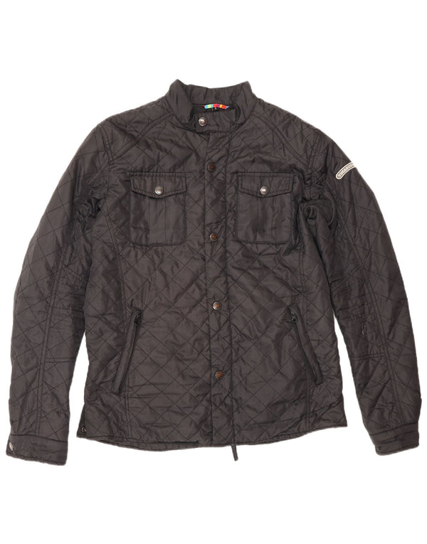 Tucano Urbano Herren Steppjacke UK 36 Small Schwarz Polyester