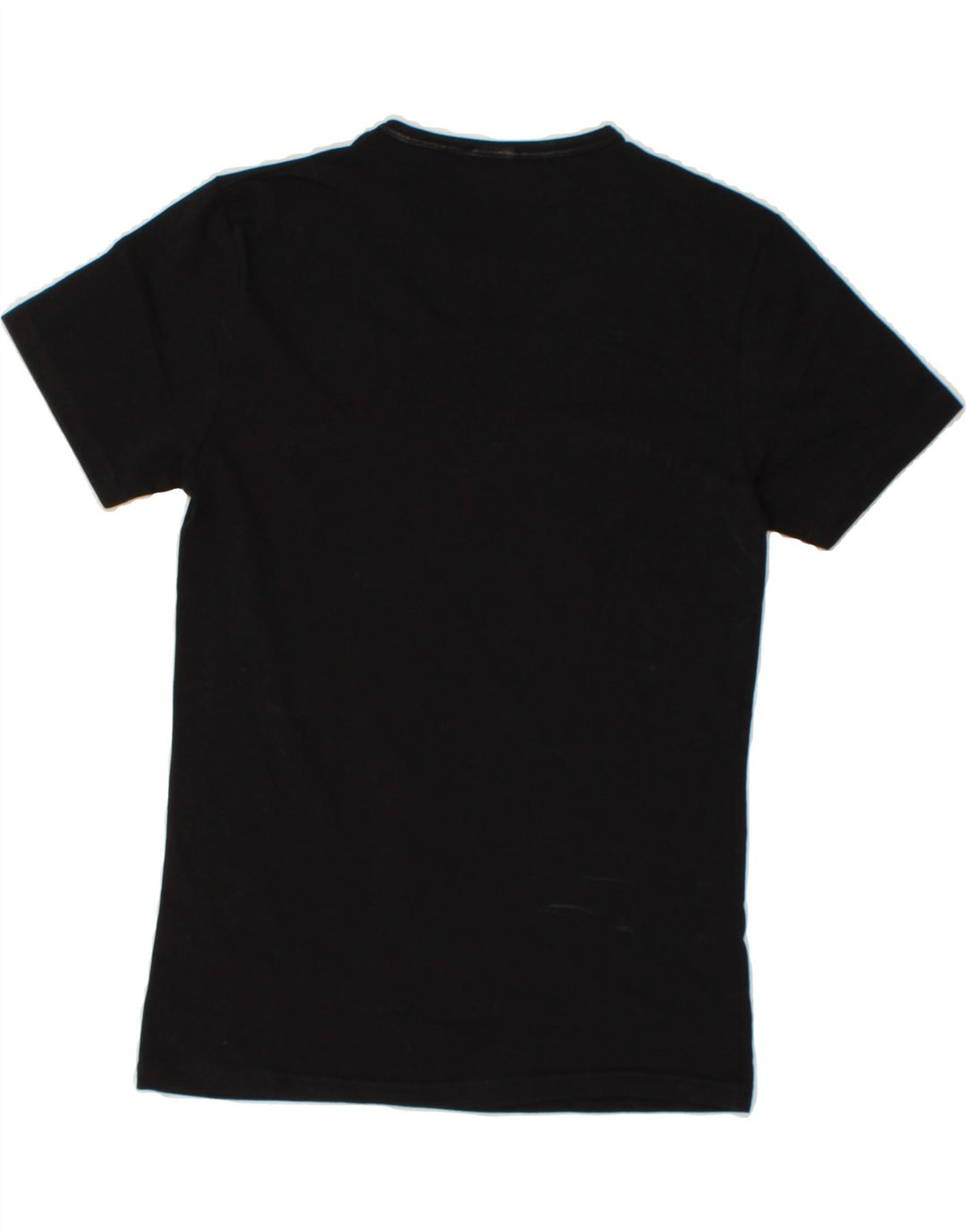 KAPPA Womens T-Shirt Top UK 12 Medium Black Cotton Vintage Kappa and Second-Hand Kappa from Messina Hembry 