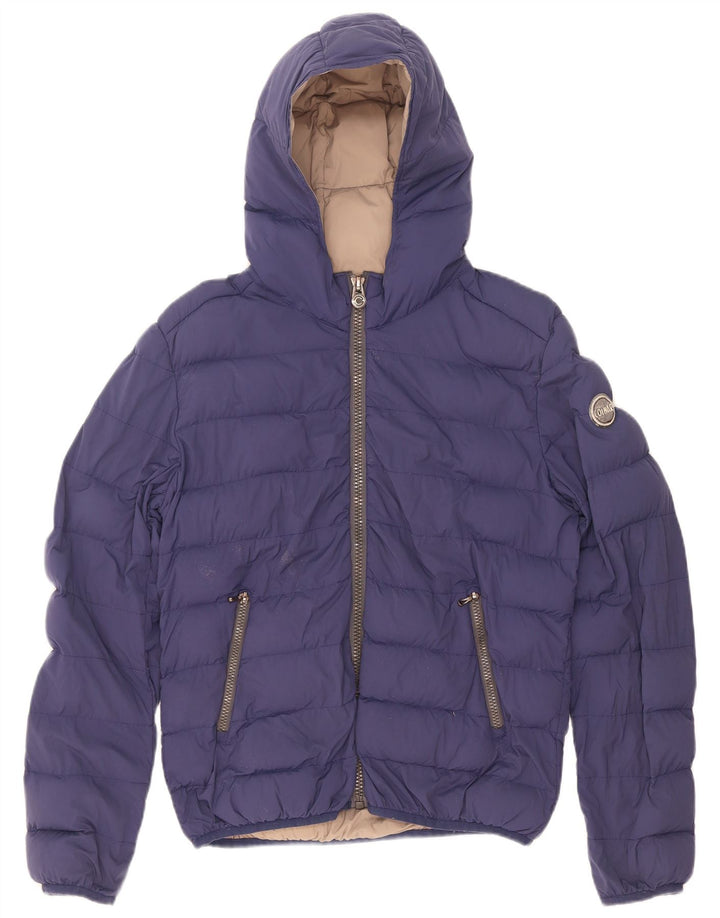 Colmar Herren-Jacke mit Kapuze, gepolstert, Größe 44, XS, Marineblau