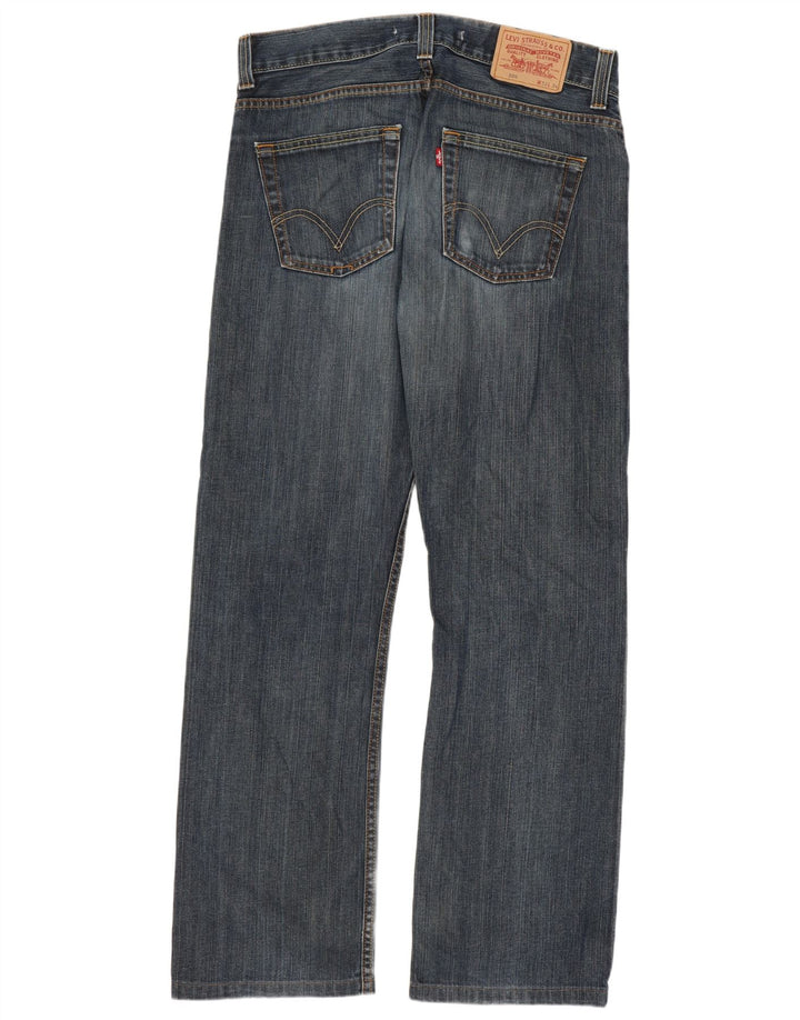 Levi's Herren 506 Standard Fit Straight Jeans W33 L31 Blau