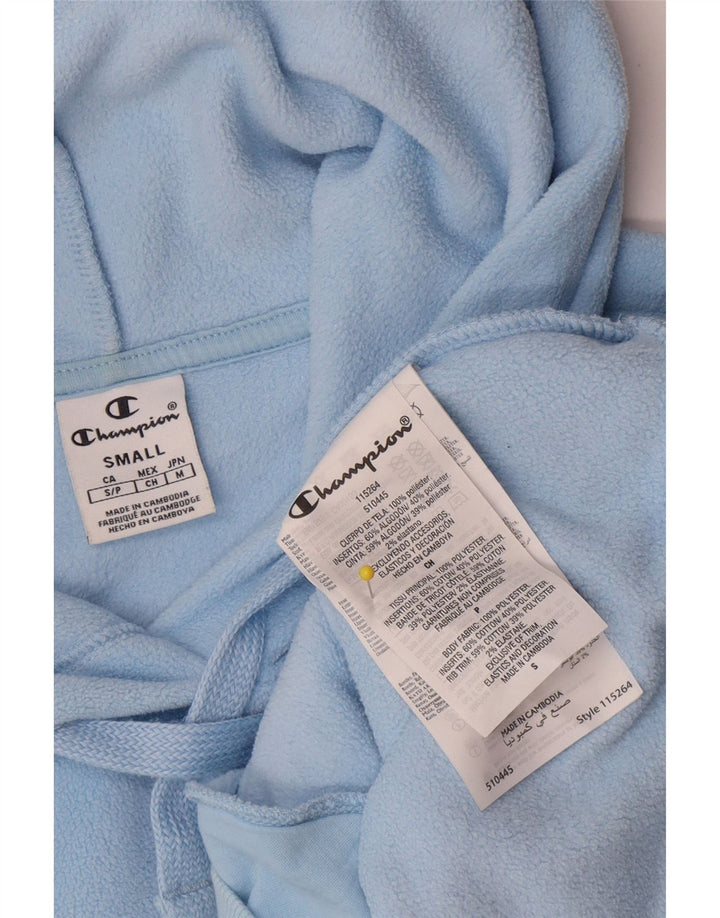 Champion Herren-Kapuzenpullover aus Fleece mit Grafik, Größe S, Blau, Polyester